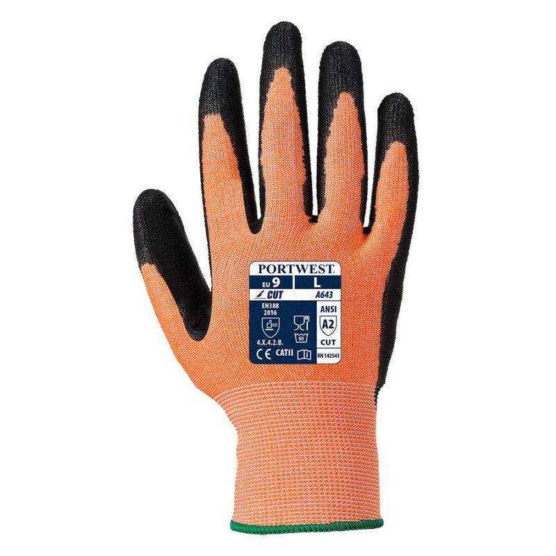 12 Paar Portwest Foodsafe Snijbestendige Cut 3/B handschoen A643