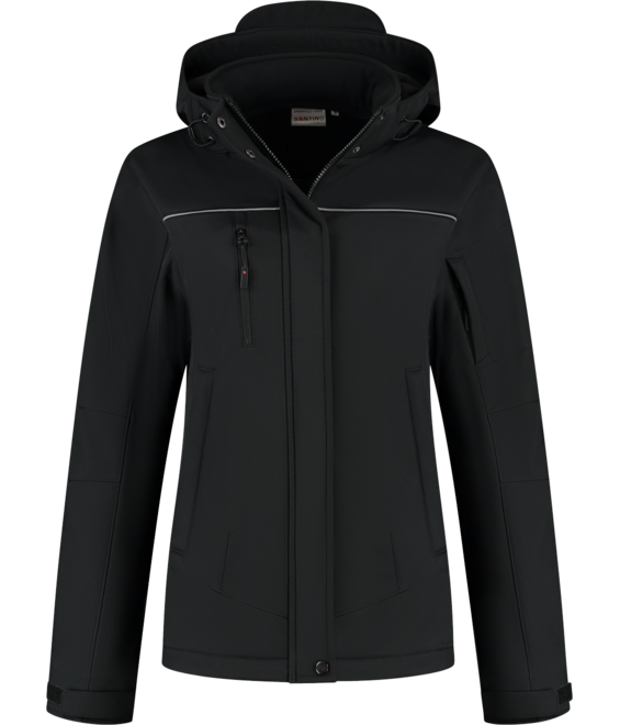 santino-basic-line-softshell-jacket-springfield-ladies-zwart