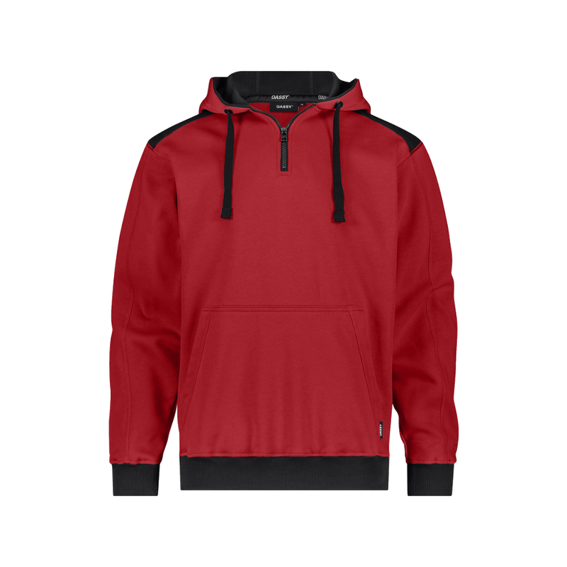 dassy-d-fx-flex-indy-next-sweater-met-kap-rood-zwart