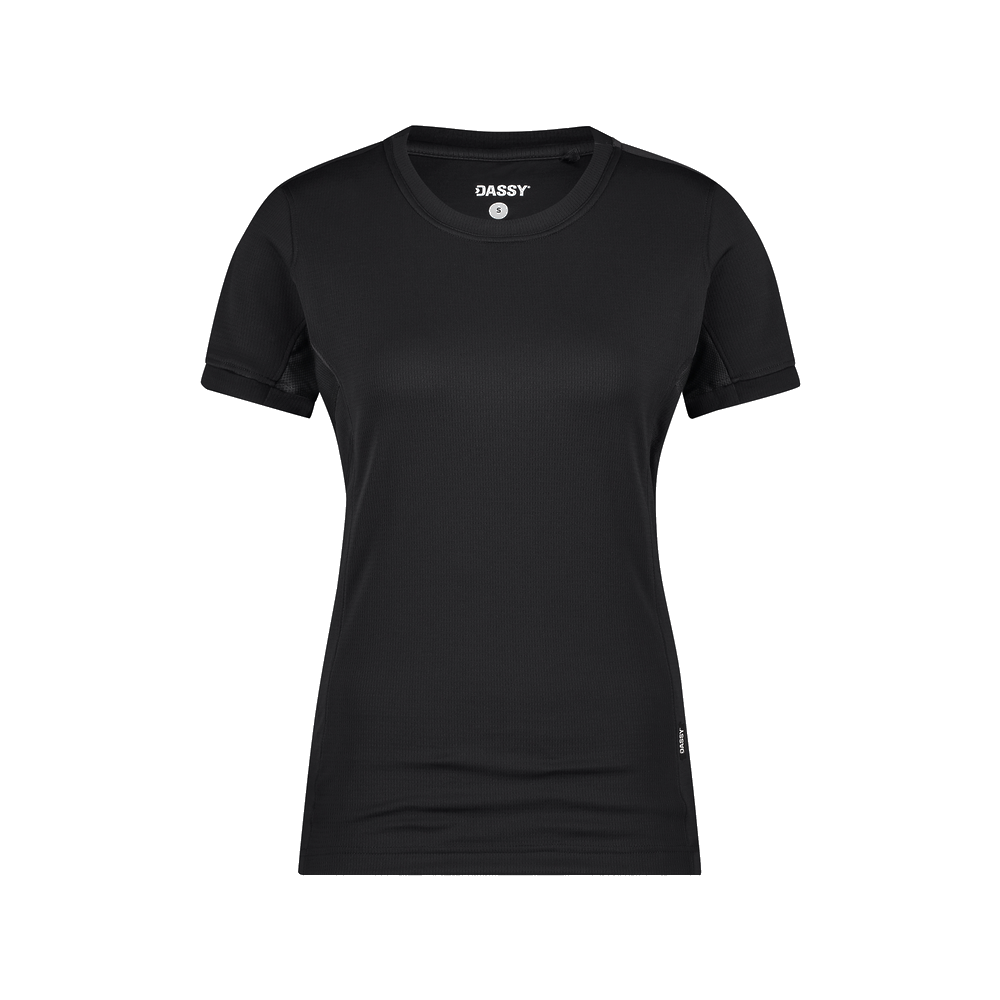 dassy-d-fx-flex-nexus-next-dames-t-shirt-voor-dames-zwart