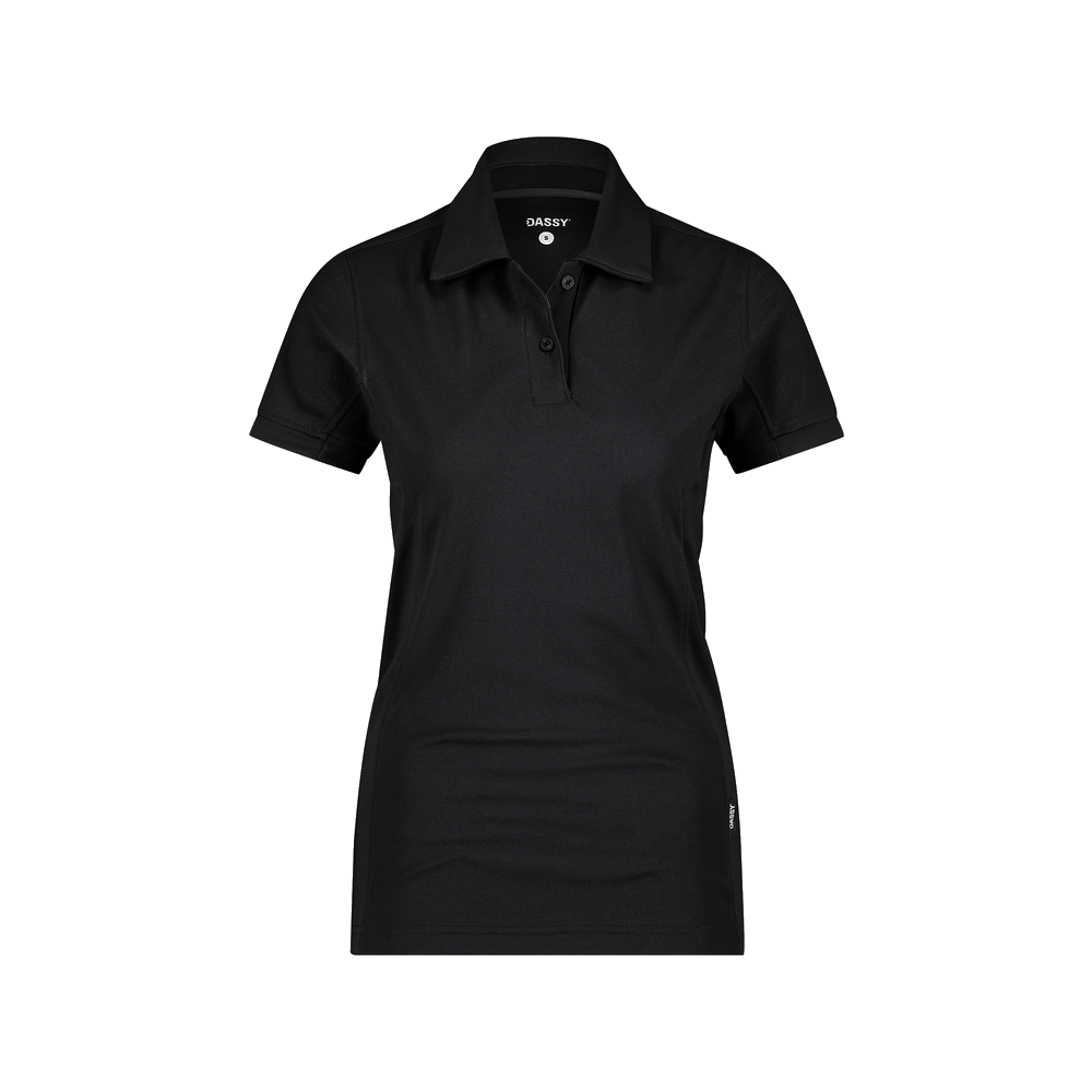 dassy-d-fx-flex-traxion-next-dames-polo-zwart