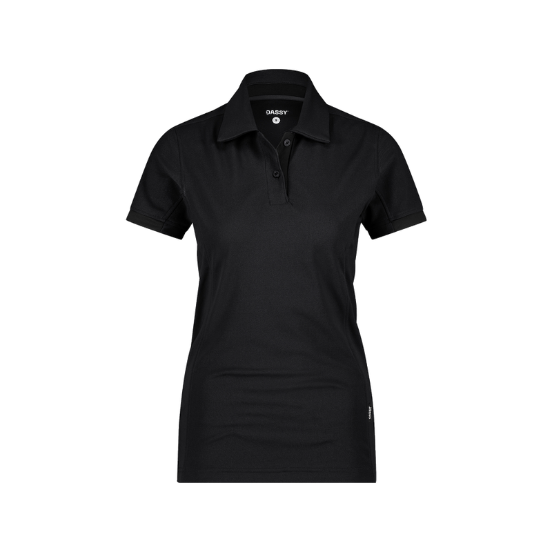 dassy-d-fx-flex-traxion-next-dames-polo-zwart