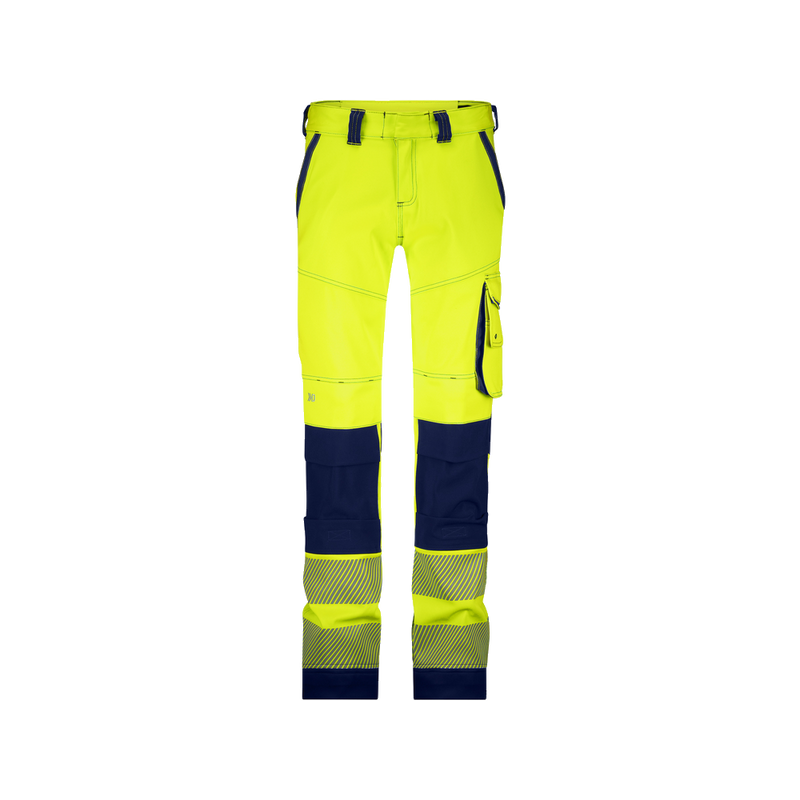 dassy-hivis-full-flex-aruba-dames-stretch-hogezichtbaarheidsbroek-met-kniezakken-geel-navy