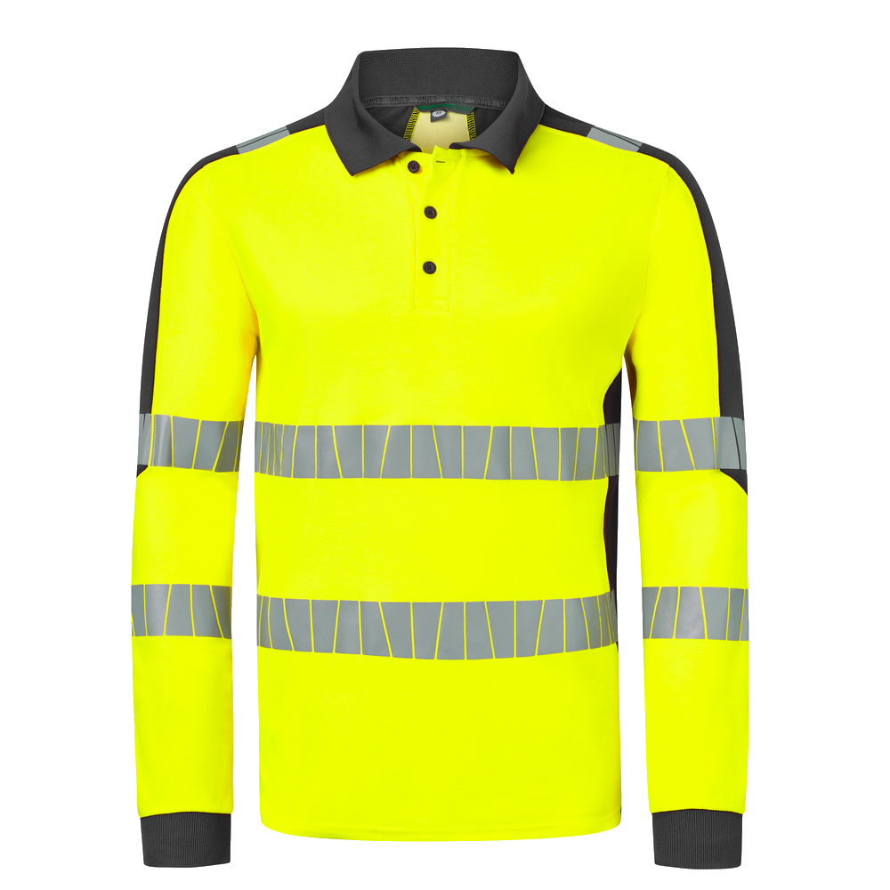 havep-high-visibility-polo-10079-geel-charcoal