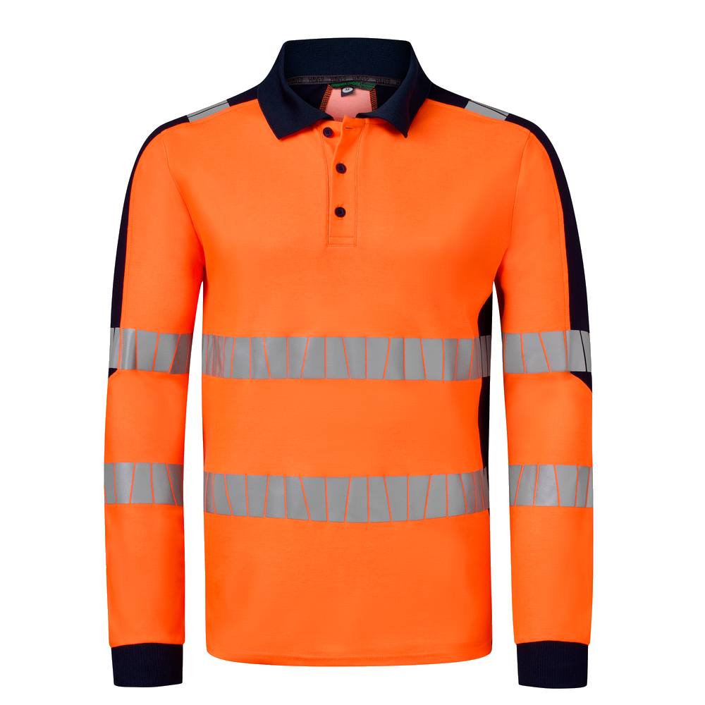 havep-high-visibility-polo-10079-oranje-navy