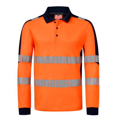 havep-high-visibility-polo-10079-oranje-navy