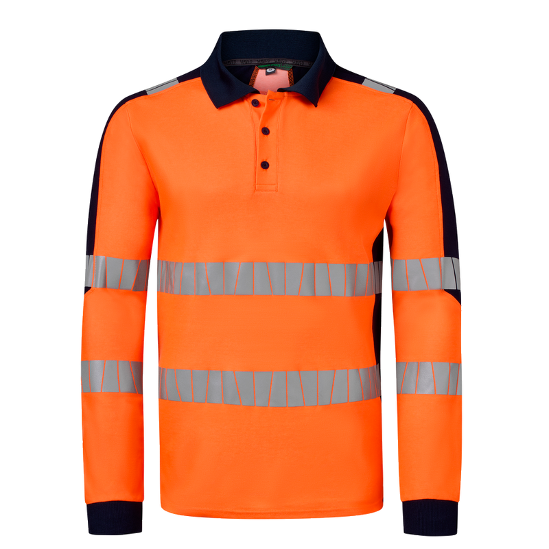 havep-high-visibility-polo-10079-oranje-navy