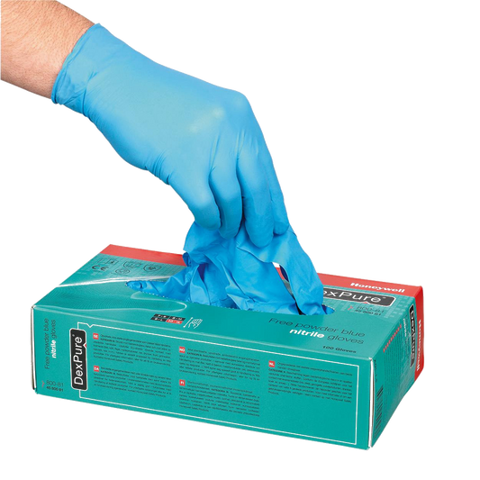 honeywell-dexpure-800-91-wegwerphandschoen-100-stuks-blauw