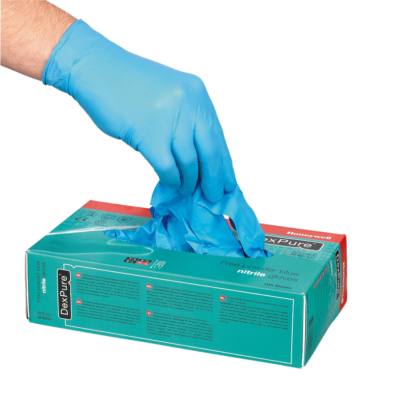 honeywell-dexpure-800-91-wegwerphandschoen-100-stuks-blauw