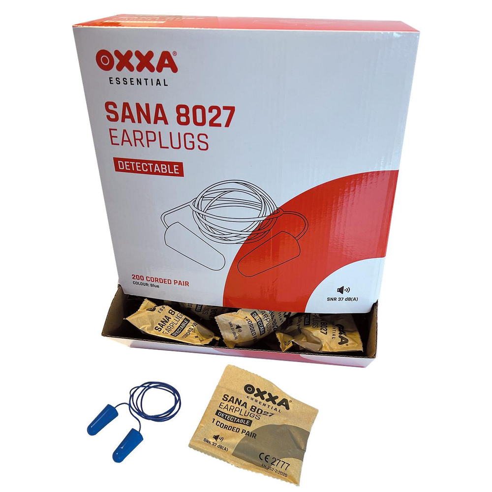 oxxa-essential-sana-8027-oordop-met-koord-dispenser-250-paar-37-dba-blauw