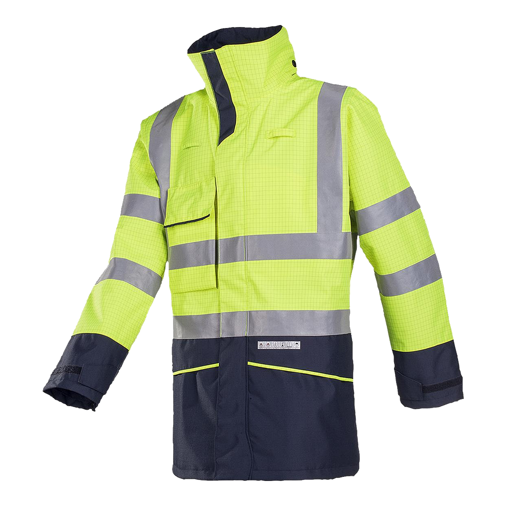 sioen-7223-hedland-parka-geel-navy