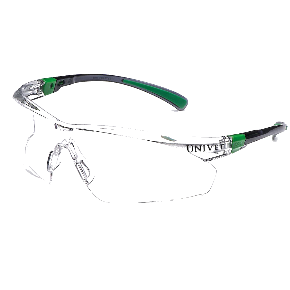 univet-506-up-co-branding-veiligheidsbril-zwart-groen