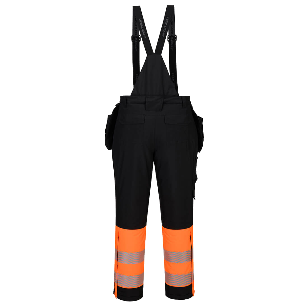 portwest-dx4-hi-vis-class-1-winter-bib-and-brace-oranje-zwart