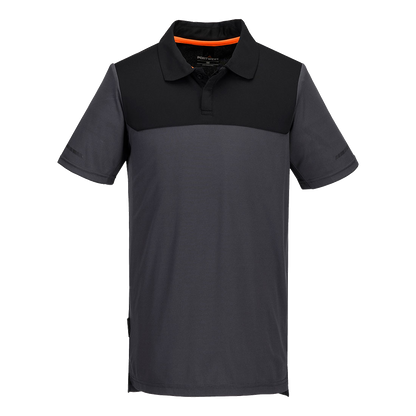 portwest-ev4-lightweight-polo-shirt-s-s-staalgrijs