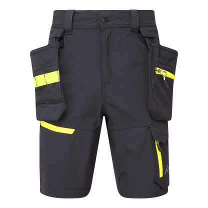 portwest-ev4-lightweight-detachable-holster-pocket-shorts-zwart