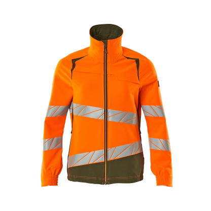 mascot-accelerate-safe-dames-werkjas-oranje-mosgroen