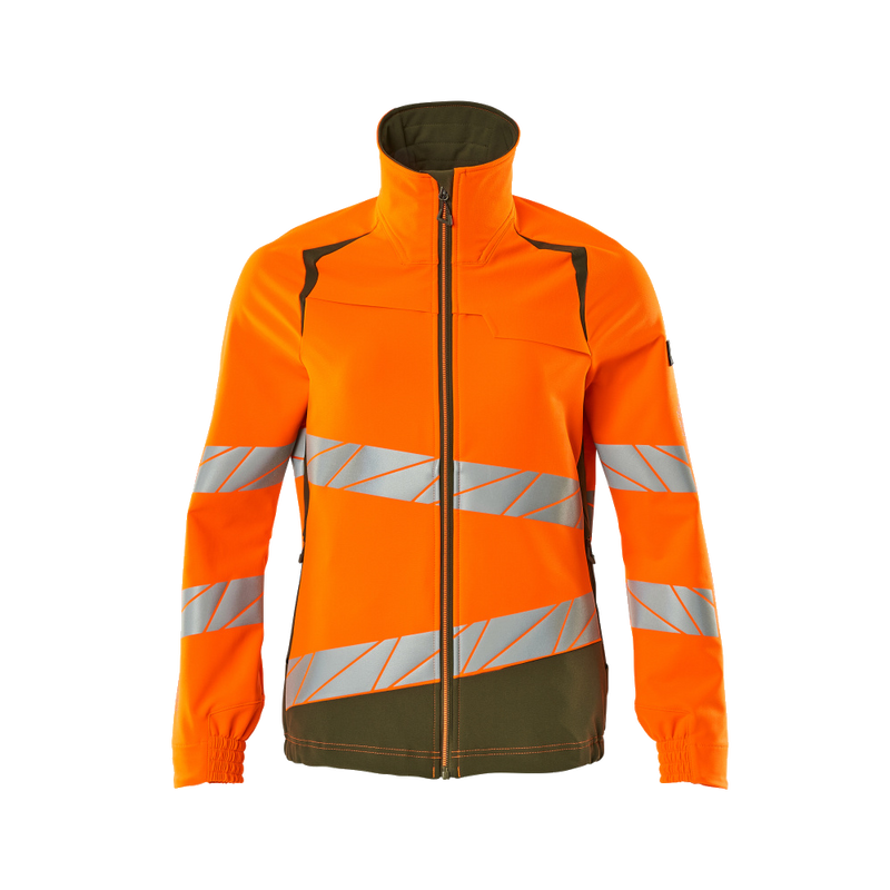 mascot-accelerate-safe-dames-werkjas-oranje-mosgroen
