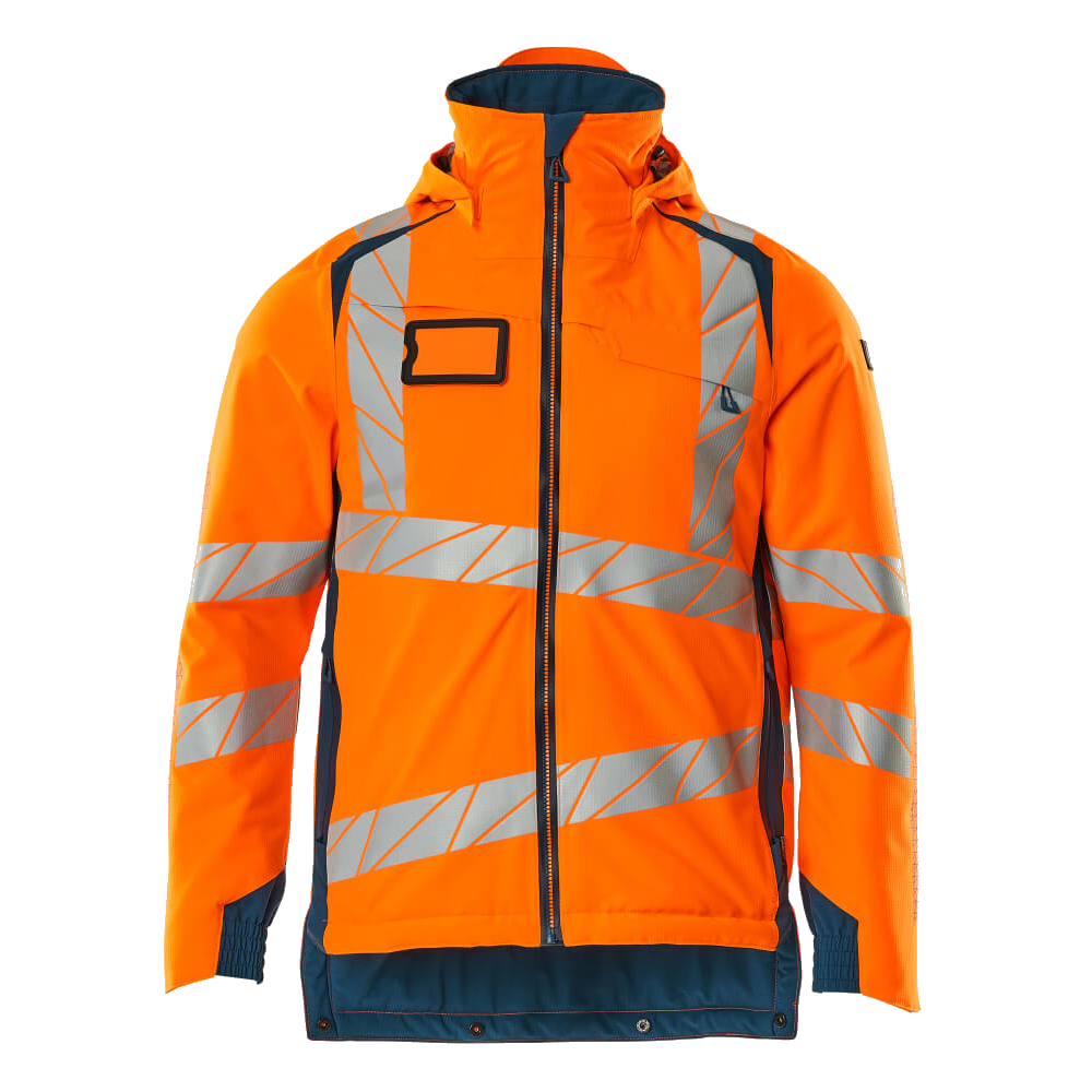 mascot-accelerate-safe-winterjas-oranje-donkerpetrol