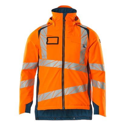 mascot-accelerate-safe-winterjas-oranje-donkerpetrol