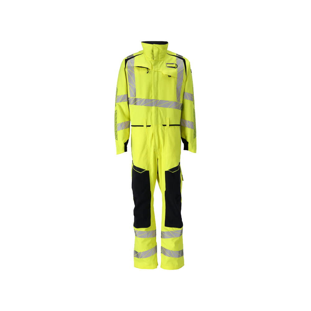 mascot-accelerate-multisafe-overall-met-kniezakken-21319-geel-navy