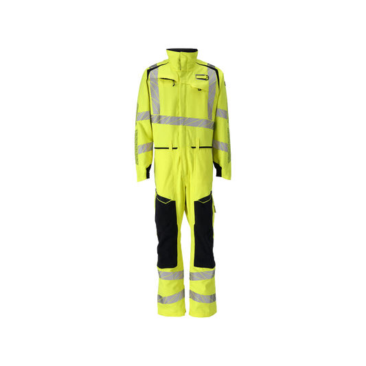 mascot-accelerate-multisafe-overall-met-kniezakken-21319-geel-navy