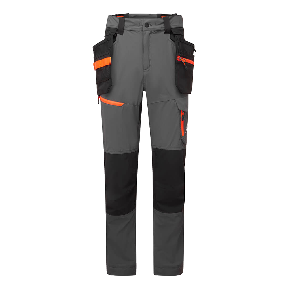 portwest-ev4-lightweight-detachable-holster-werkbroek-staalgrijs
