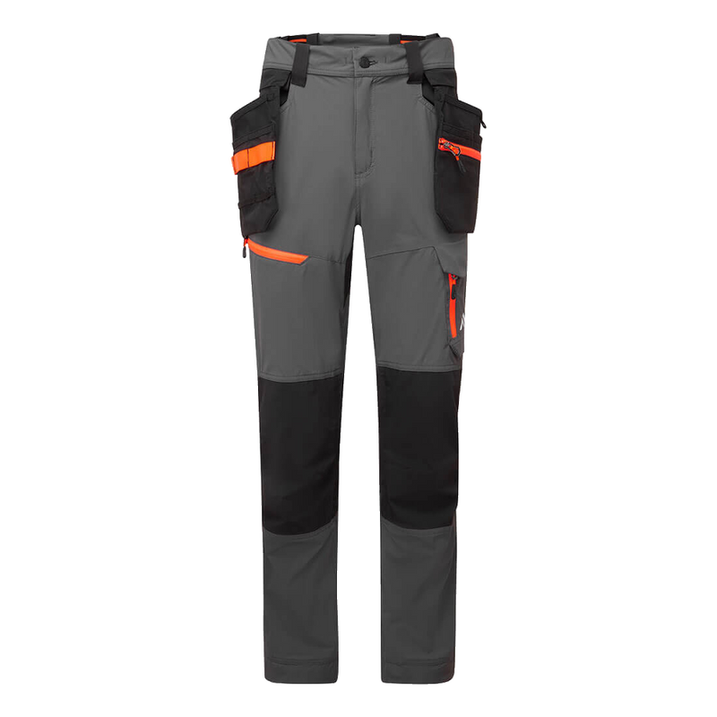 portwest-ev4-lightweight-detachable-holster-werkbroek-staalgrijs