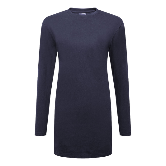 portwest-womens-cotton-modesty-t-shirt-l-s-navy