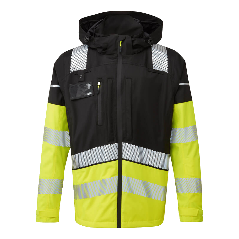 portwest-ulti-hi-vis-3-in-1-rainjack-geel-zwart