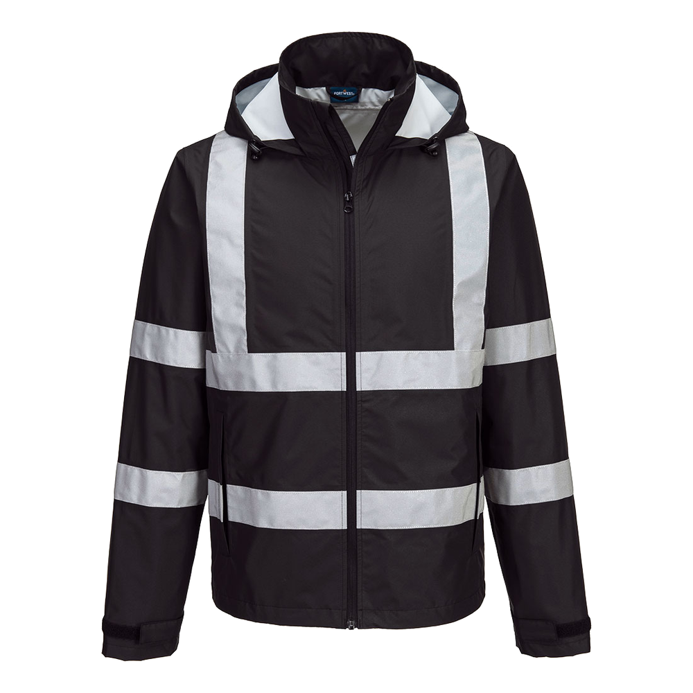 portwest-iona-enhanced-light-packable-jacket-zwart