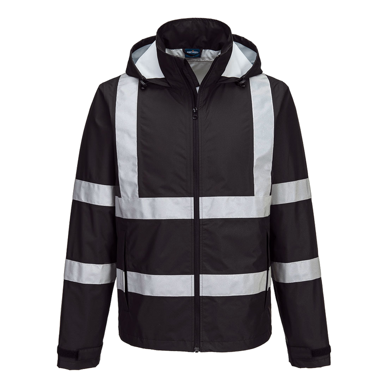 portwest-iona-enhanced-light-packable-jacket-zwart
