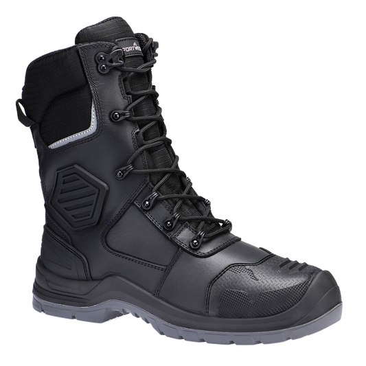 portwest-composite-leather-high-boot-s7l-zwart