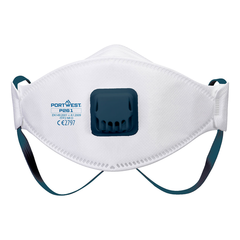 portwest-trifold-v-dolomite-ffp2-respirator-pk10-wit