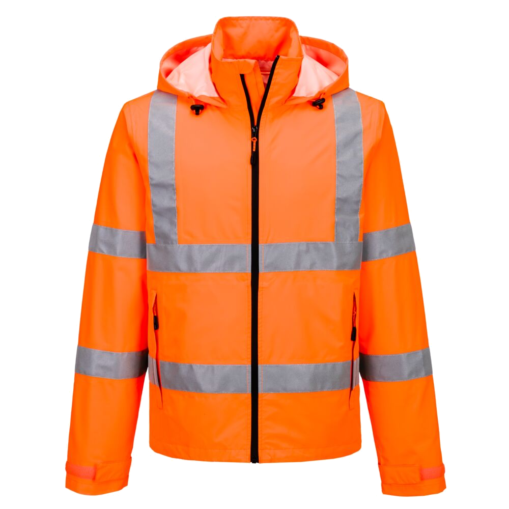 portwest-hi-vis-lightweight-packable-jacket-oranje