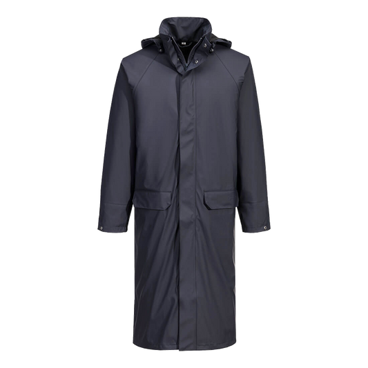 portwest-flexatex-chem-long-coat-navy