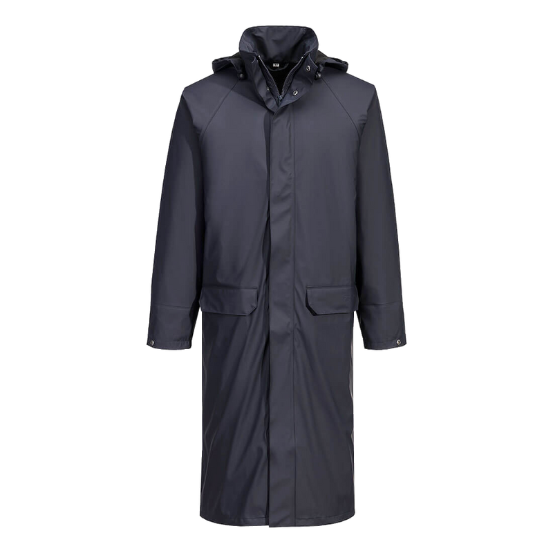 portwest-flexatex-chem-long-coat-navy