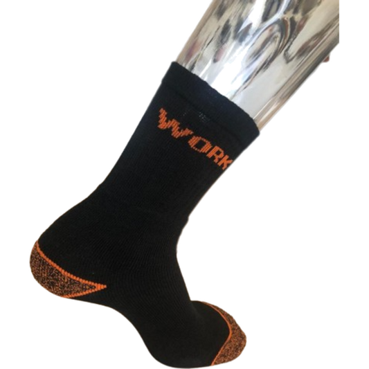 top-rock-work-sok-1-pack-1304-zwart-oranje