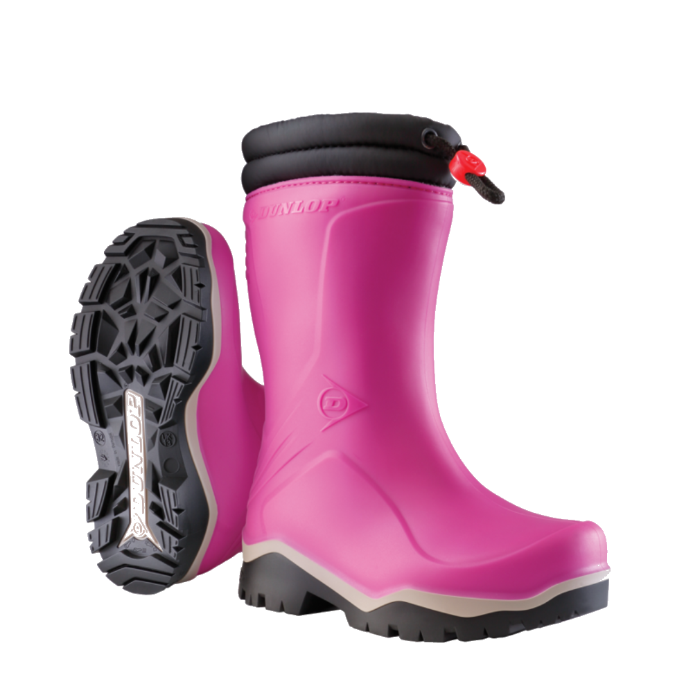 dunlop-blizzard-kinderlaars-pvc-roze