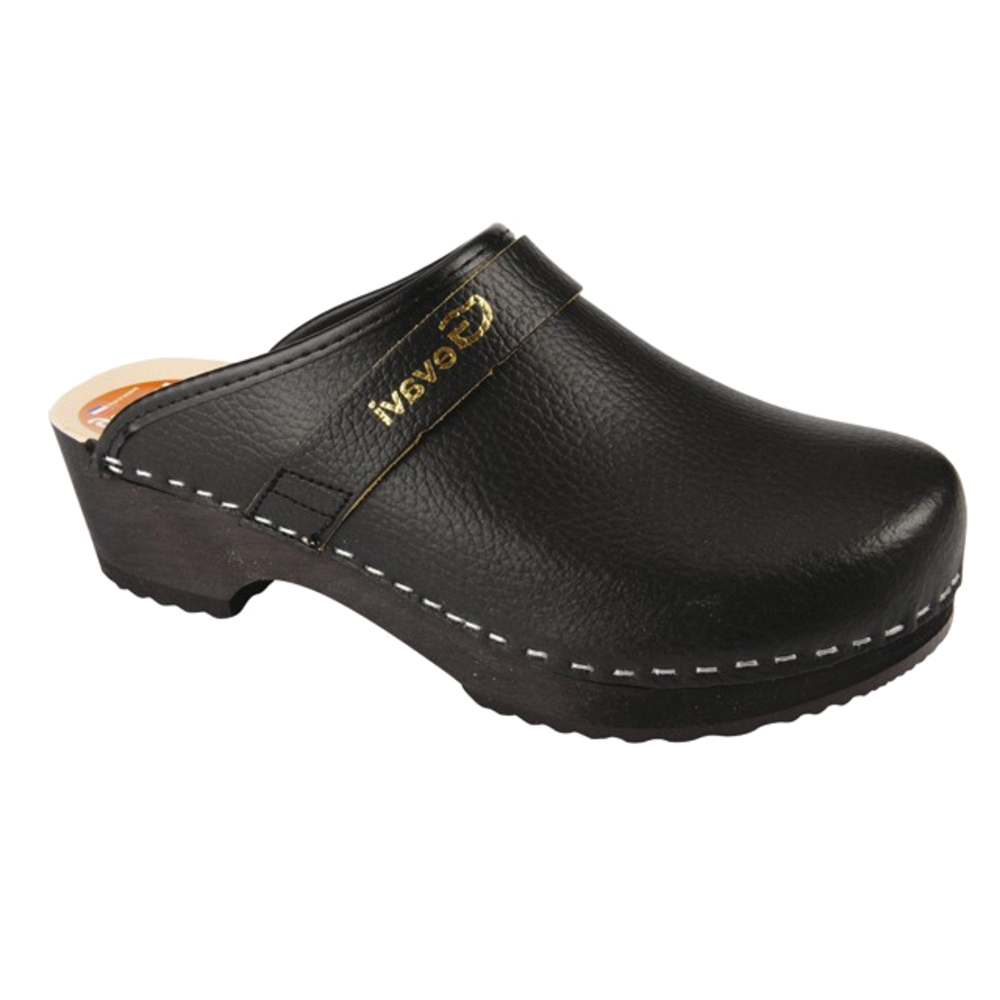 gevavi-schoenklomp-dakota-oh-houten-zool-zwart