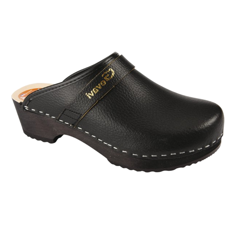 gevavi-schoenklomp-dakota-oh-houten-zool-zwart