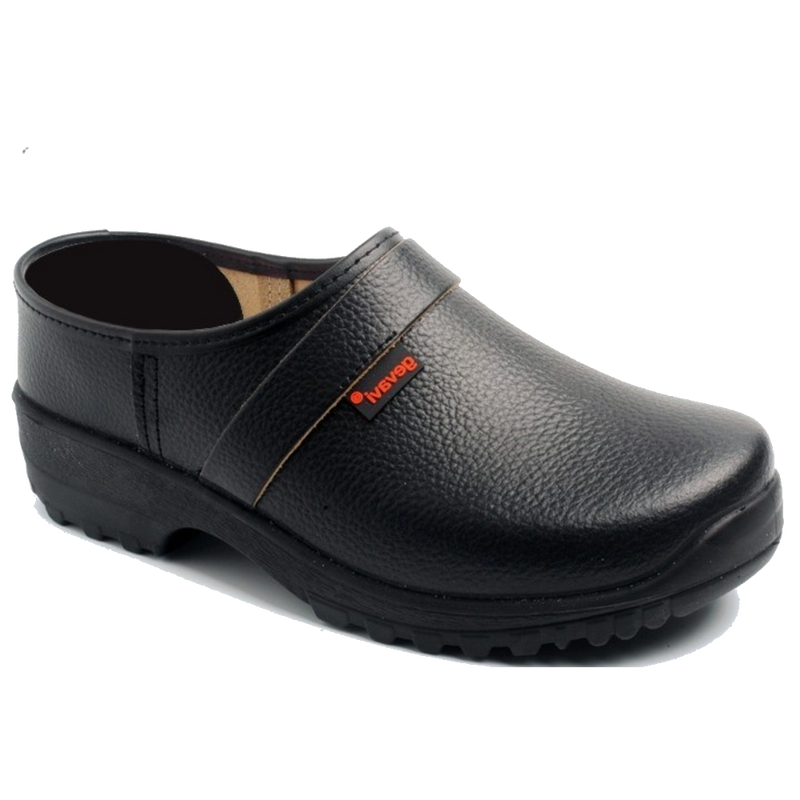gevavi-schoenklomp-next-lincoln-dh-pu-zool-zwart