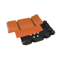 fento-pocket-been-kniebeschermer-m2-034-zwart-oranje