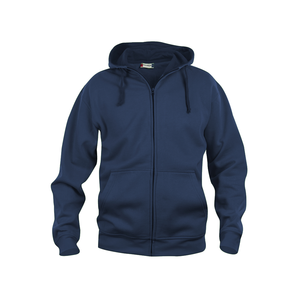 clique-basic-hoody-full-zip-dark-navy