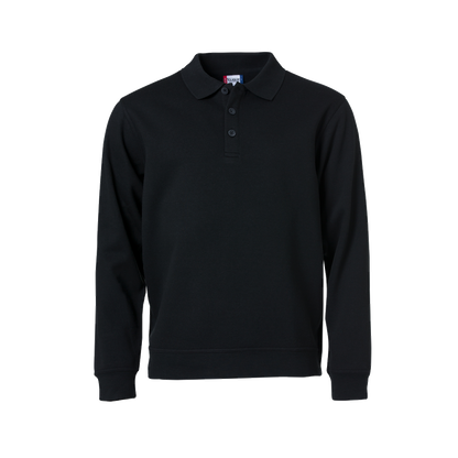 clique-basic-polo-sweater-zwart