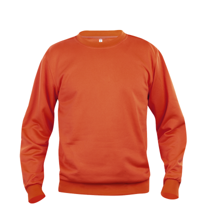 clique-basic-roundneck-dieporanje