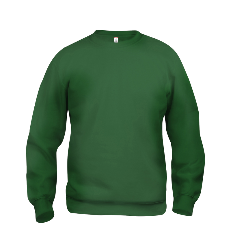 clique-basic-roundneck-flessengroen