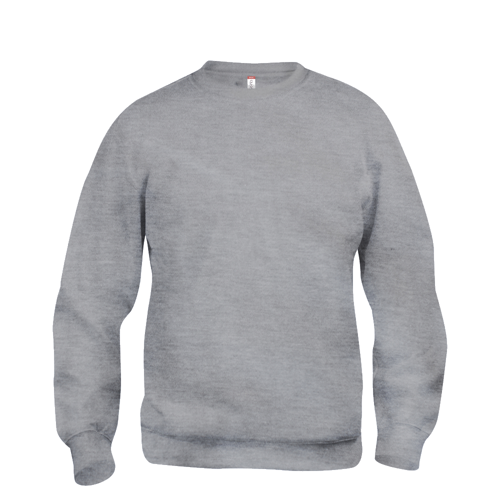 clique-basic-roundneck-grijsmelange