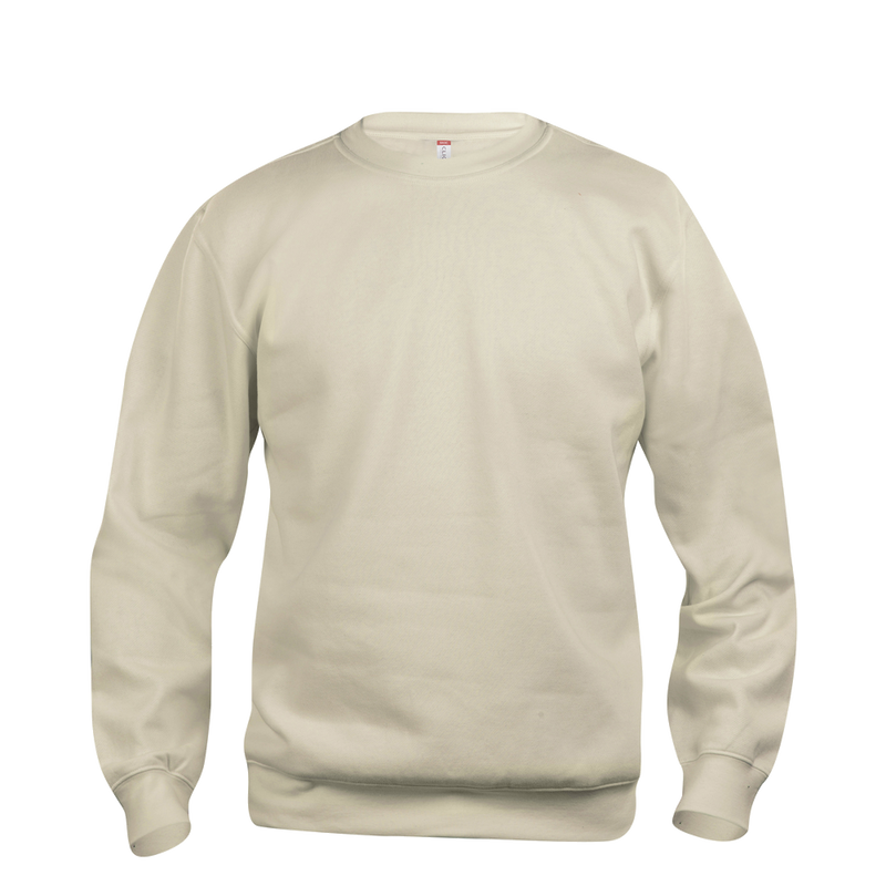 clique-basic-roundneck-licht-khaki