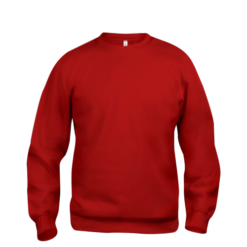 clique-basic-roundneck-rood
