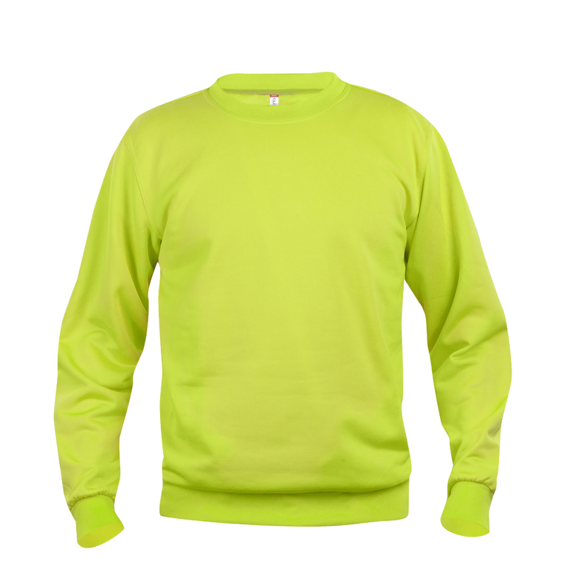 clique-basic-roundneck-signaalgroen